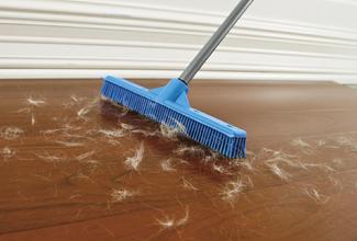 Rubber FURemover Broom and Microfiber Mop